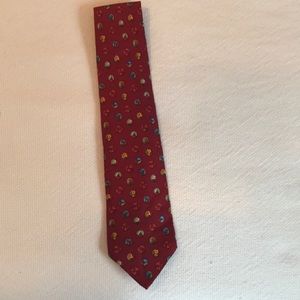 Salvatore Ferragamo 100% silk tie, prfct condition